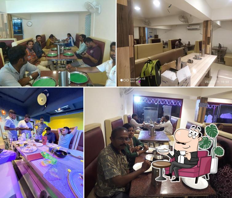 Check out how Kalappa Family Restaurant A/C looks inside