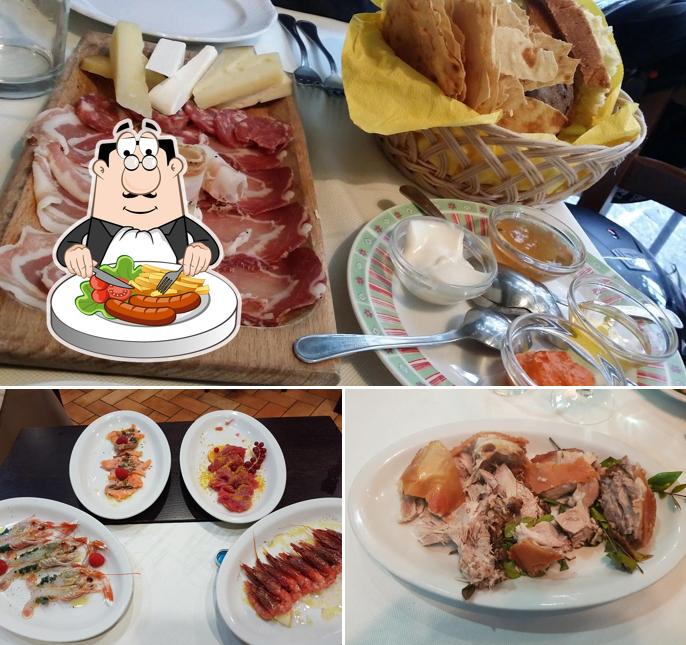 Platti al La Locanda del Sardo