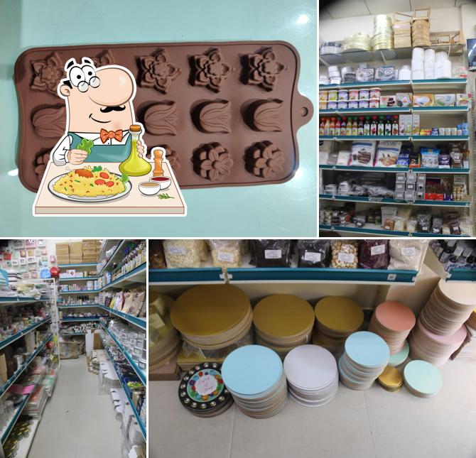 Food at The Baker’s Heart Best Bakery Raw Material Shop, Cake Decorating Material Shop, Baking Chocolate Shop