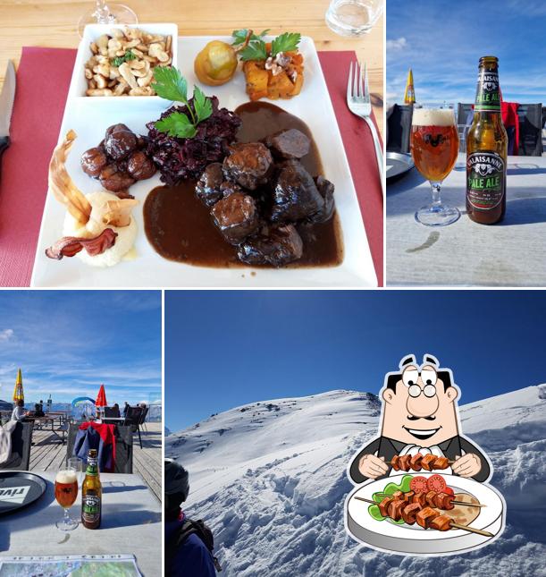 Platti al Restaurant du Crêt du Midi