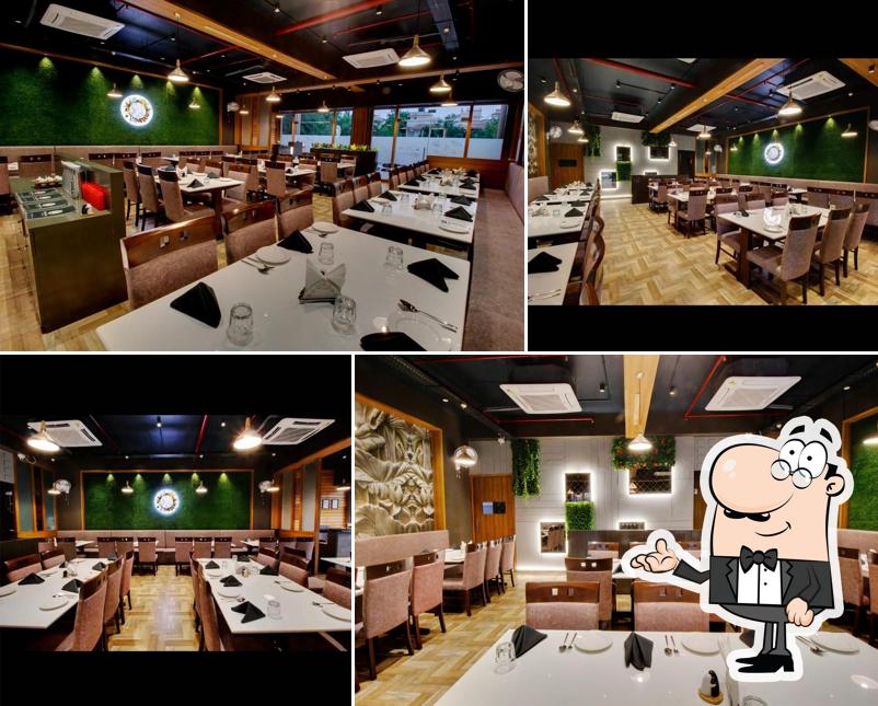 The interior of Seven Spices - Multi Cuisine Restaurant