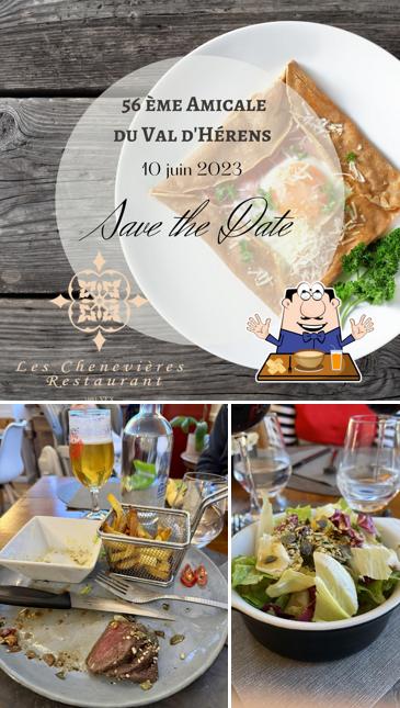 Cibo al Les Chenevières Restaurant