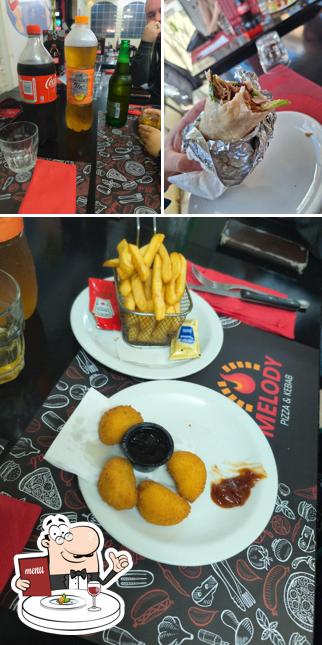 Platti al Pizzeria Melody