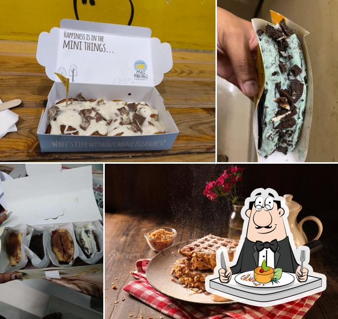 Food at The Belgian Waffle Co