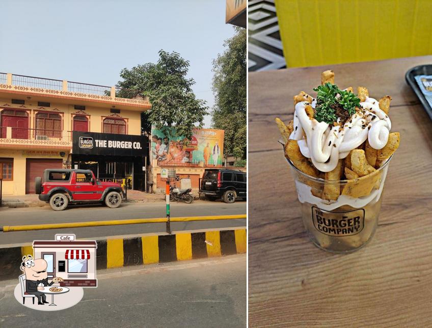 The exterior of The Burger Company