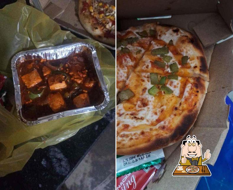 Order pizza at Burger Surger