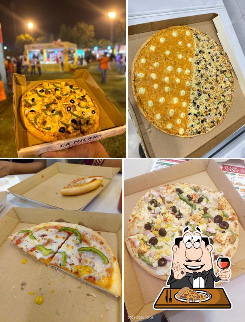 Get different kinds of pizza