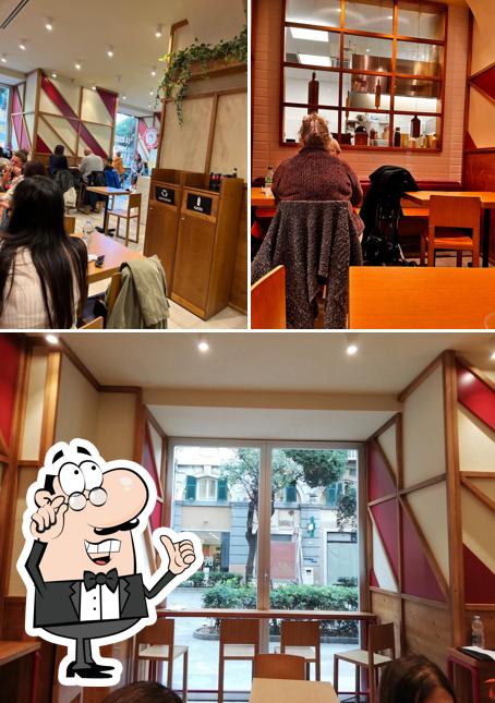 Gli interni di La Piadineria