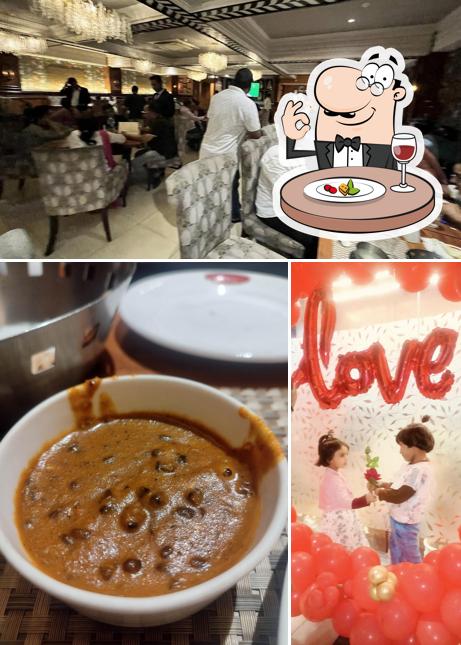 The restaurant's food and interior