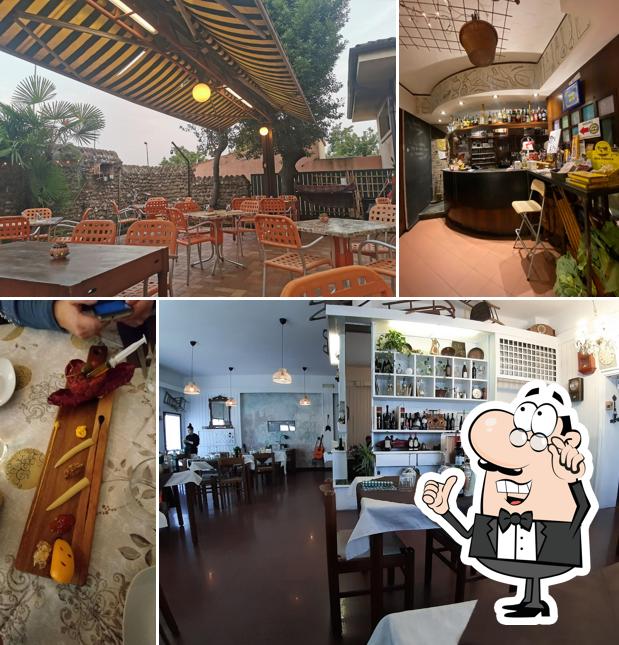 Gli interni di La Tana