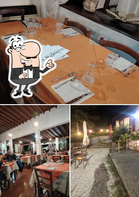 Gli interni di Ristorante la bruschetta