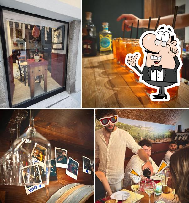 Dai un'occhiata agli interni di Taverna Felicità