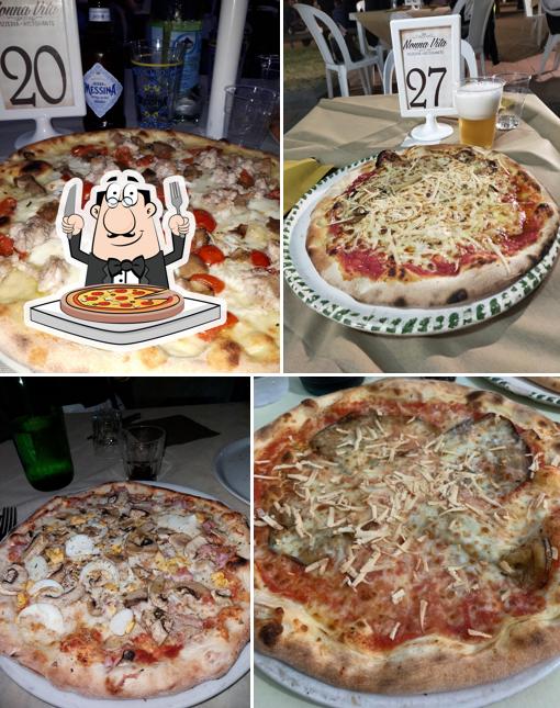 Prova una pizza a Trattoria Nonna Vita