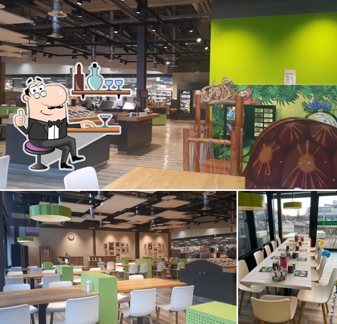 Gli interni di Coop Restaurant Kaiseraugst