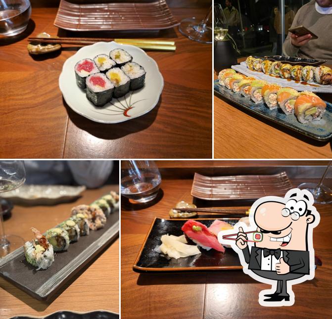 Scegli le diverse opzioni di sushi