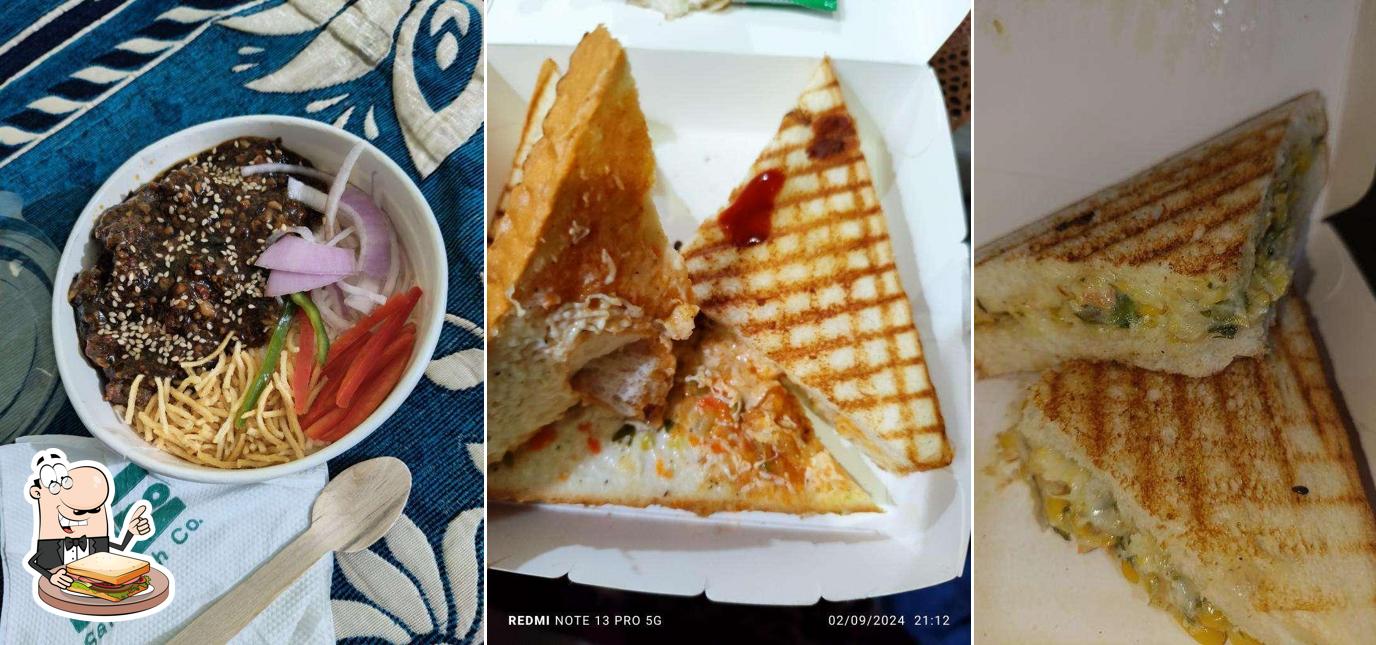 Grilled cheese sandwich at Panino Sandwich Co