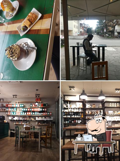 Dai un'occhiata agli interni di Pianeta Caffè