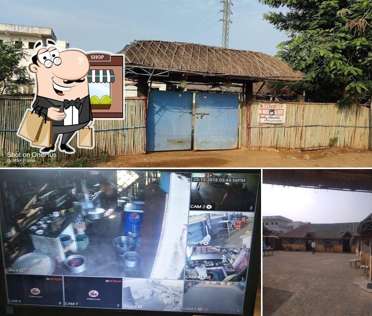 The exterior of Sri Sai Kings Family Dhaba