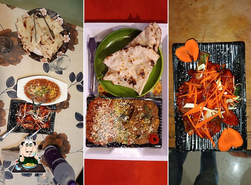 Meals at Blue diamond Restaurant