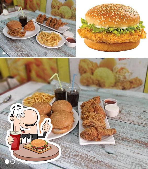 Get a burger at Wbfc Food Funda