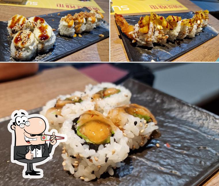 Ordina le varie opzioni di sushi