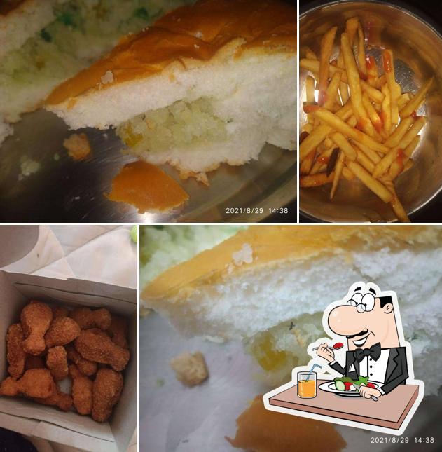 Food at Bake N Corner