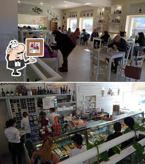 Dai un'occhiata agli interni di Pasticceria 99 Tentazioni