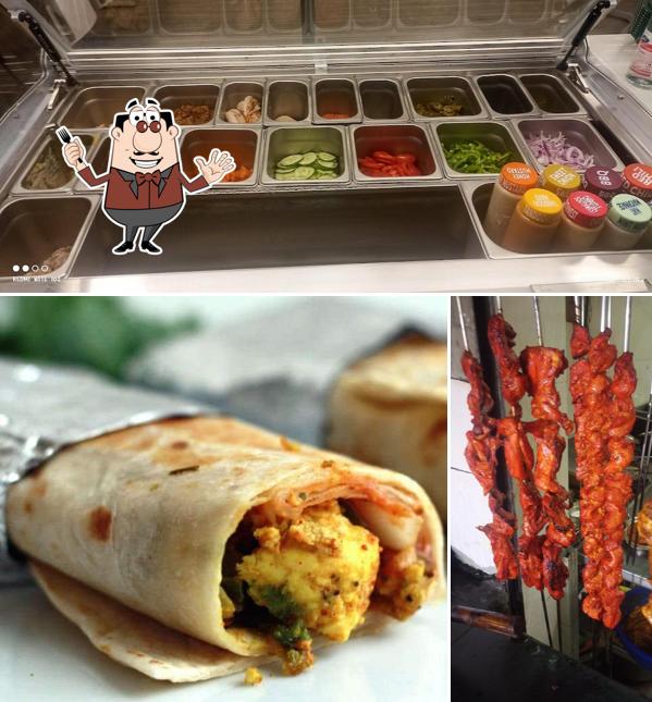Food at Kebab kafe