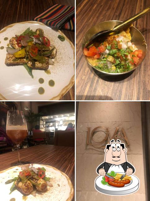 Ceviche and escargots at Loya