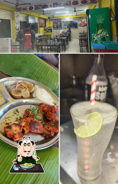 The restaurant's food and interior