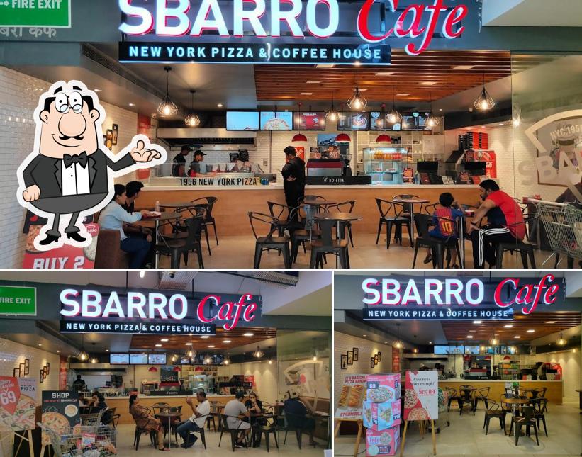The interior of Sbarro