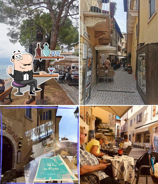 Siediti a un tavolo di Bar al Porto S.N.C