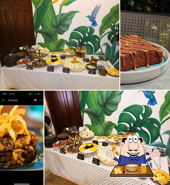 Food at Cafe Cove Garden by The Mayflower