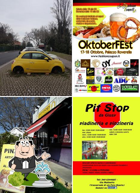 Gli esterni di Pit Stop La Piadina