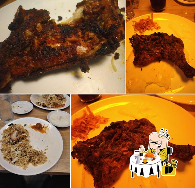 Food at MABROOk Café