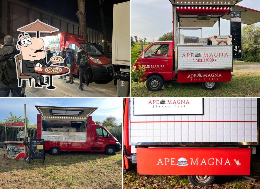 Gli esterni di Ape Magna