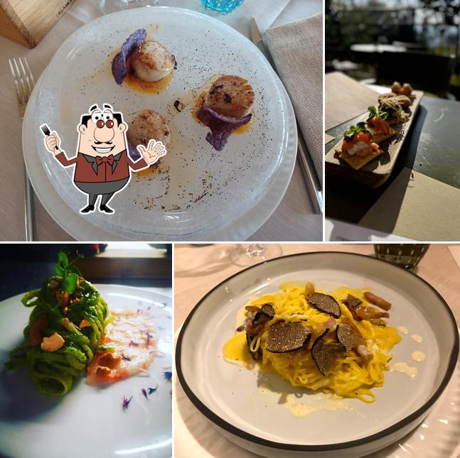 Platti al Osteria di Collalbrigo