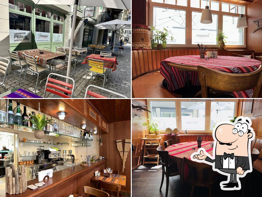 Siediti a un tavolo di Restaurant Papagei by Miski Takiy