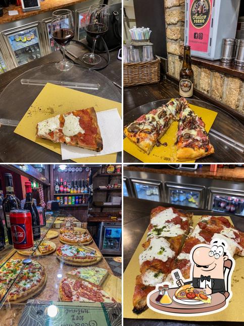A Antico Forno, puoi provare una bella pizza