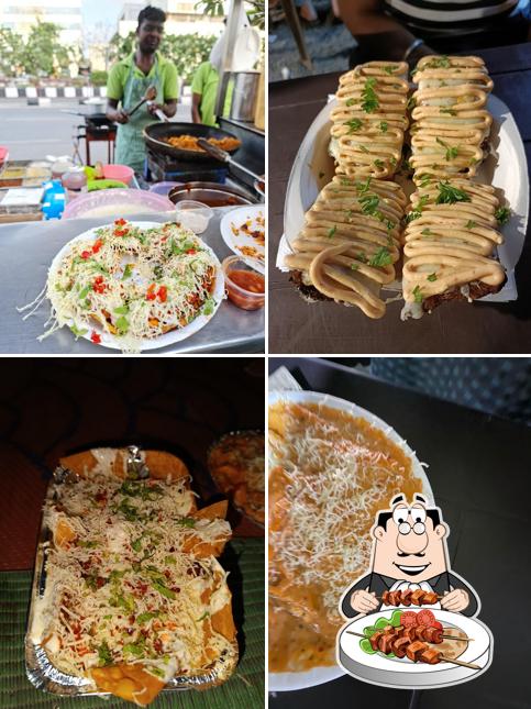 Food at Mexican Spicy Salsa