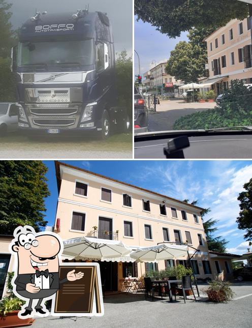 Gli esterni di Osteria Ponte dei romani