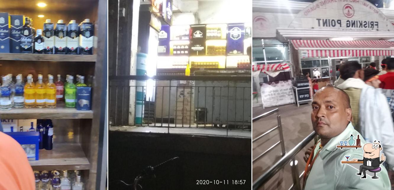 The interior of Sanjay Singh Stores