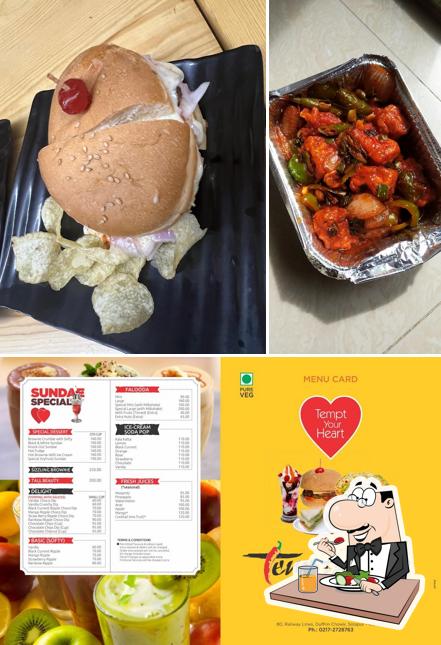 Food at Temptations The Fast Food