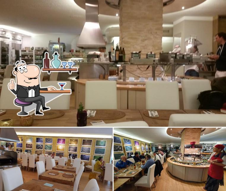 Gli interni di Vegelateria the Sacred