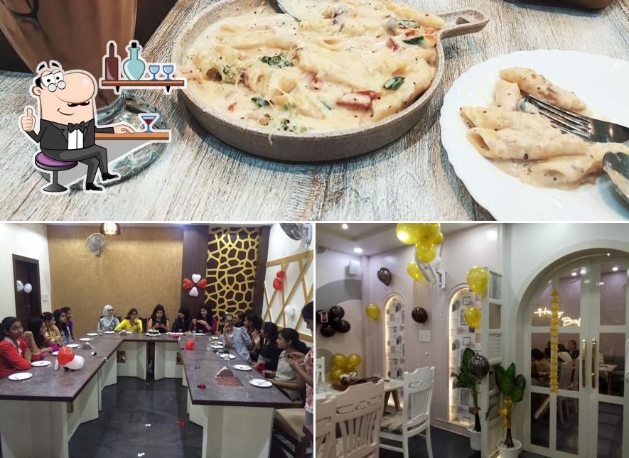 Among various things one can find interior and food at House of Delicious kota