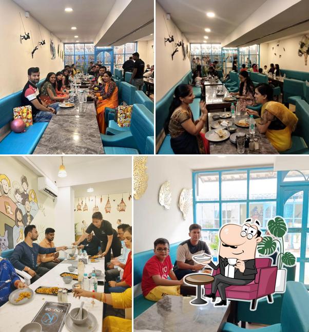 The interior of K Lounge