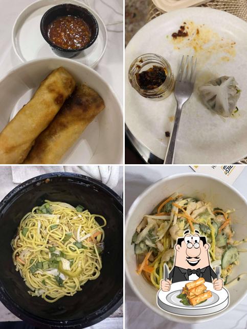 Spring rolls at Big Wong