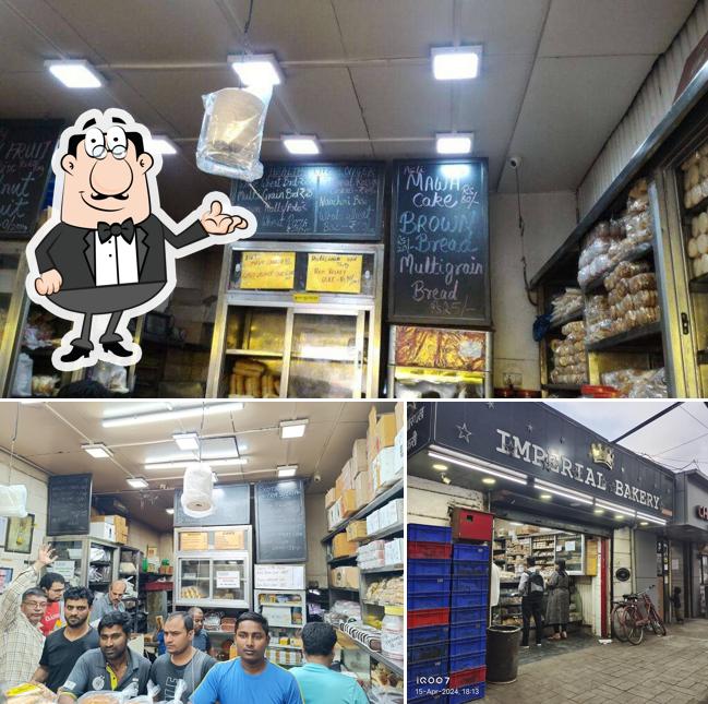 The restaurant's interior and exterior
