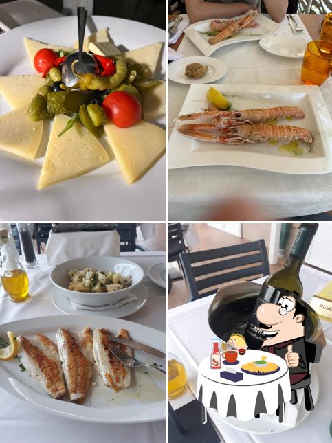 Piatto di formaggi al Restaurant Dobrovit