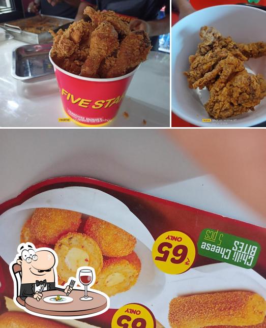 Meals at Five Star Fried Chiken palasa